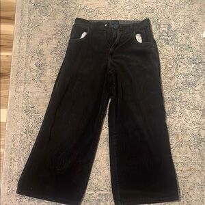 MT Black Corduroy Trousers